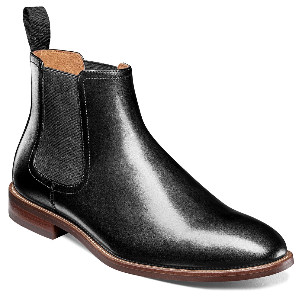 mens wide chelsea boots