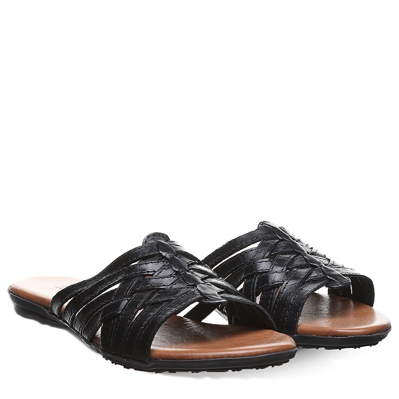 Bearpaw Women's Elisa Slide Sandals (Black) - Size 8.0 M
