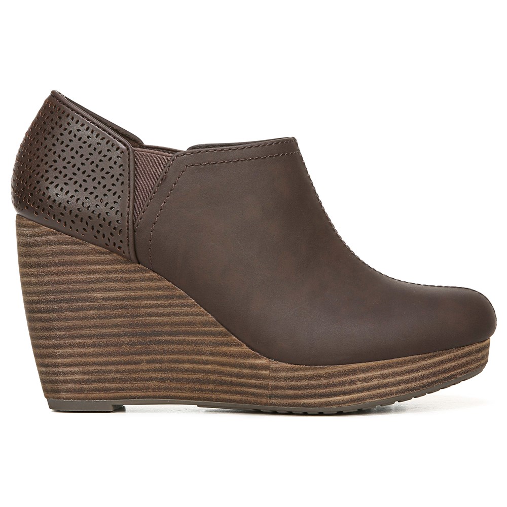 Dr scholls wedge bootie sale