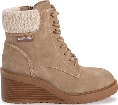 Lugz Women s Marsella Wedge Lace Up Bootie Famous Footwear