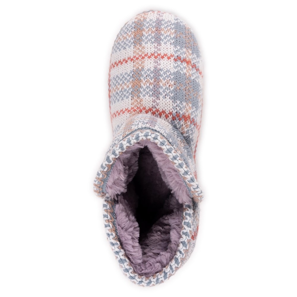 Muk luks women's leigh bootie slippers best sale