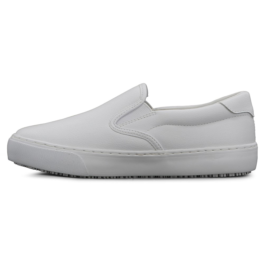 Women's Clipper Slip Resistant Slip On Sneaker