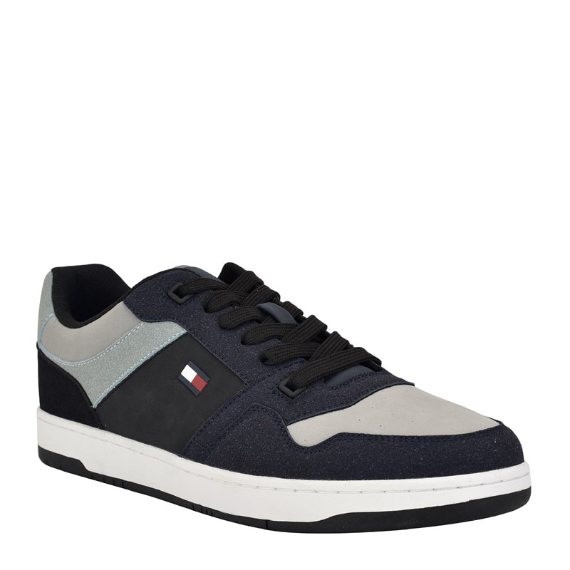 Tommy Hilfiger Men's Trane Fashion Sneakers (Navy Multi Fabric) - Size 10.5 M