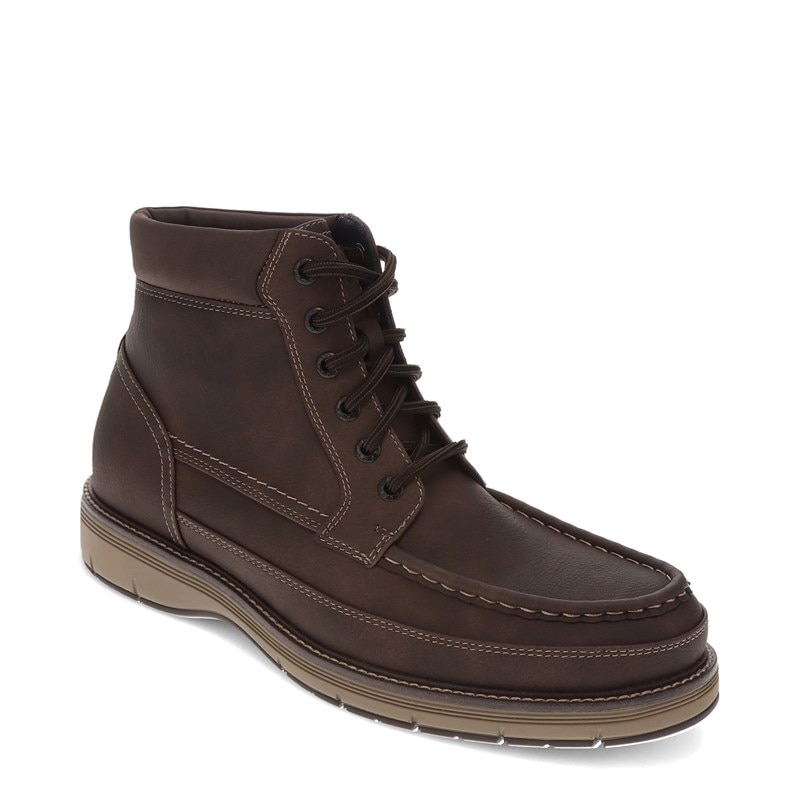 Dockers Men's Thames Moc Toe Boots (Dark Brown) - Size 10.5 M