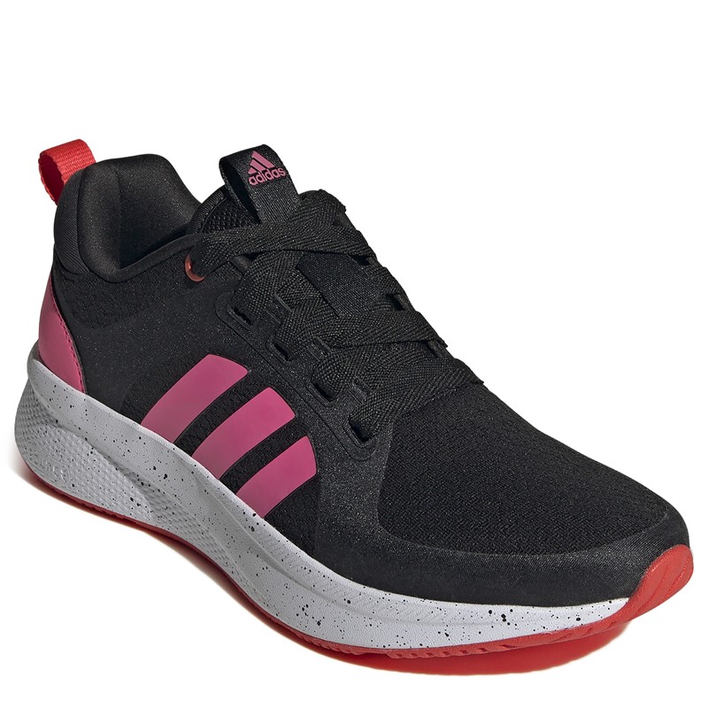 Adidas Women's Edge Lux 6 Running Shoes (Black/Pink/Red) - Size 6.5 M