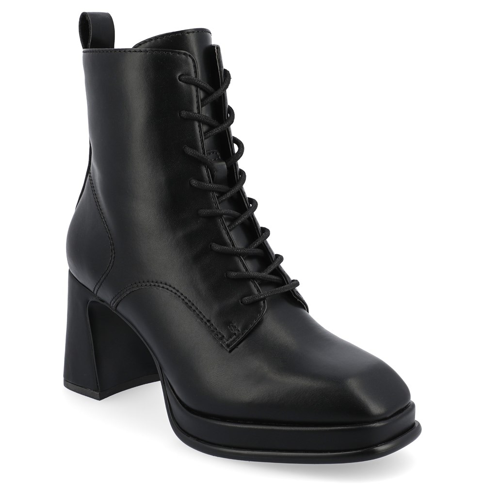 Journee lace shop up boots