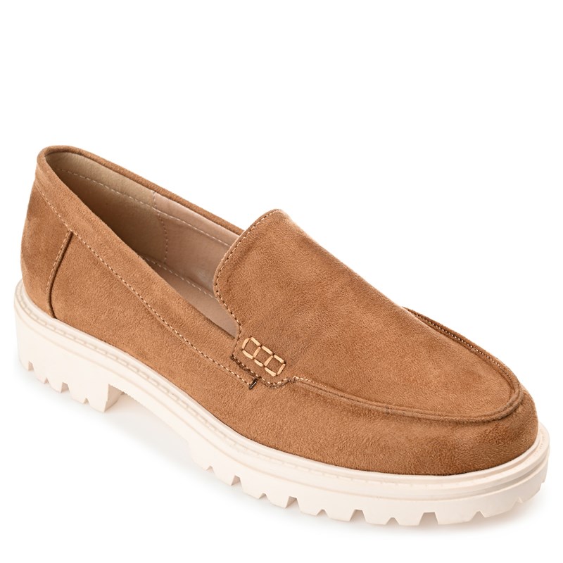 Journee Collection Women's Erika Narrow Loafers (Tan) - Size 11.0 N