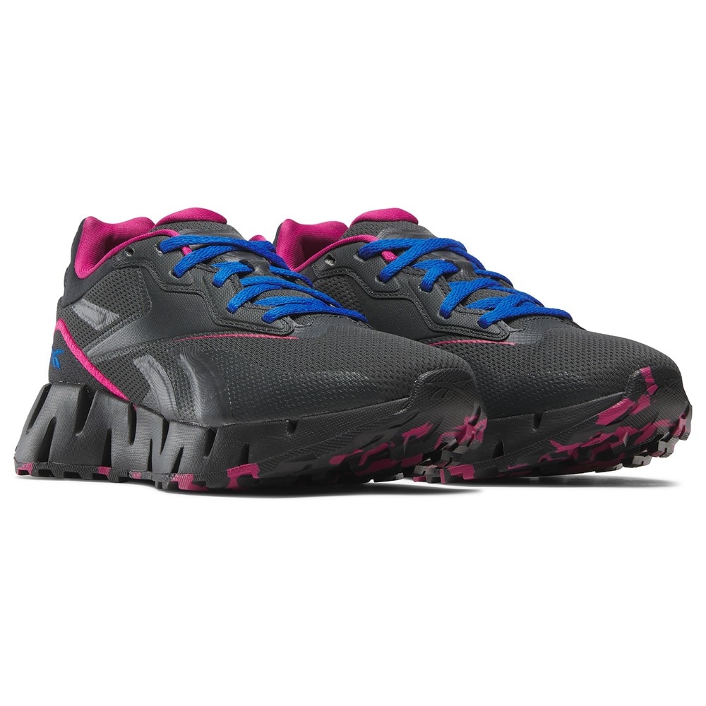 Reebok Women's Zig Dynamica 4 Running Shoes, Size 9, Purple