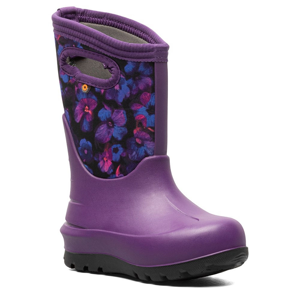 Bogs store Kids Prairie Purple Waterproof Insulated Boot Youth 4