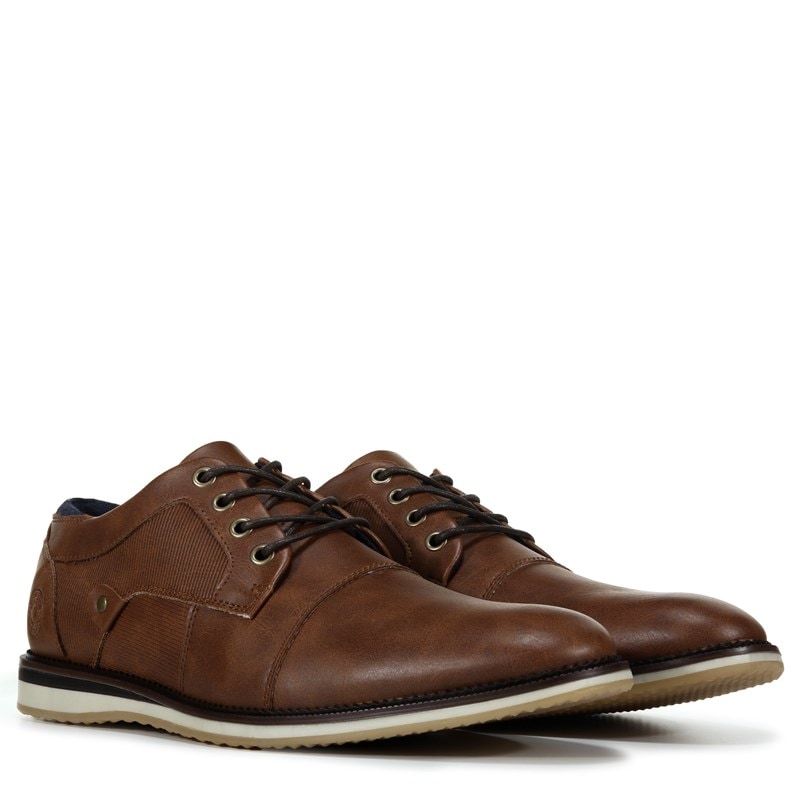 B52 by Bullboxer Men's Daniel Casual Oxford Shoes (Cognac) - Size 10.0 M -  953-X2-5283A