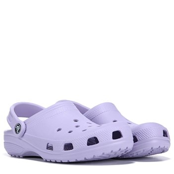 purple crocs women's size 8