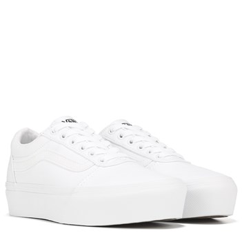 Famous footwear white cheap slip on vans