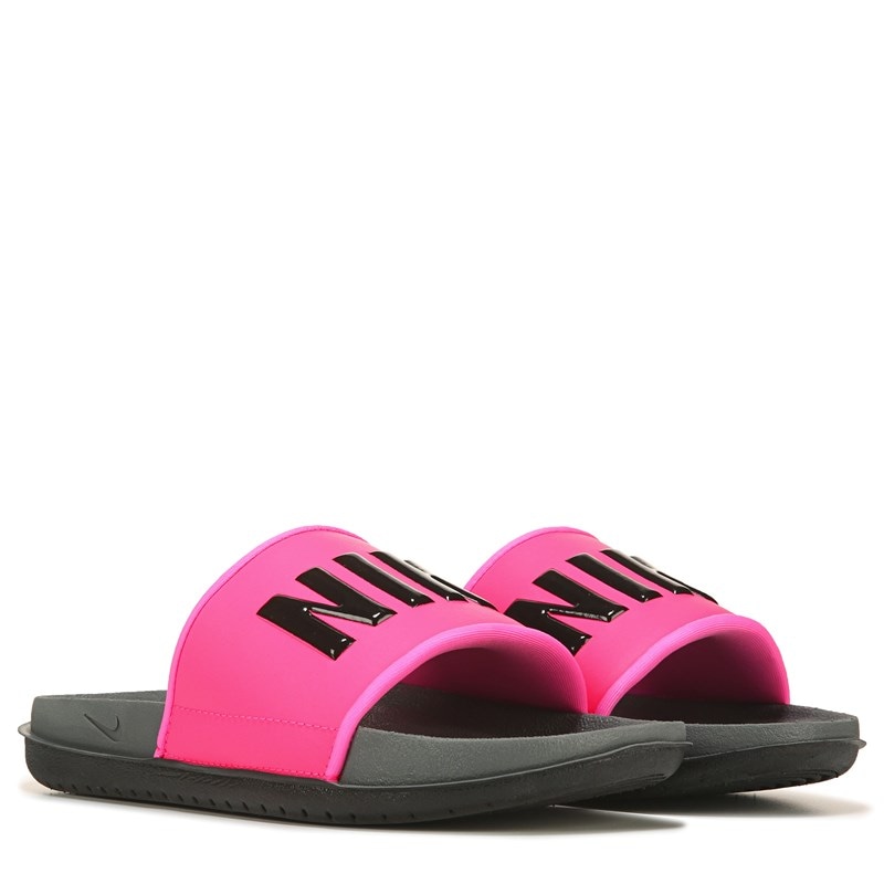 Nike Women's Offcourt Slide Sandals (Pink Blast/Black) - Size 8.0 M