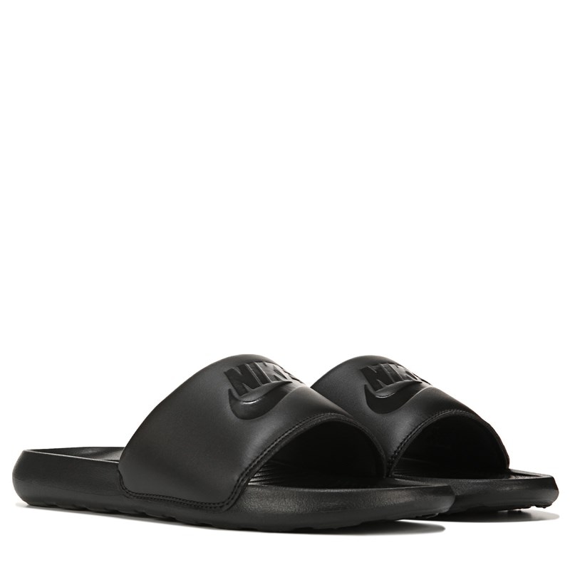 Nike Men's Victori One Slide Sandals (Black/Black) - Size 9.0 M