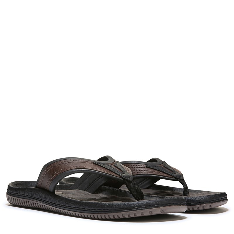 famous footwear mens flip flops