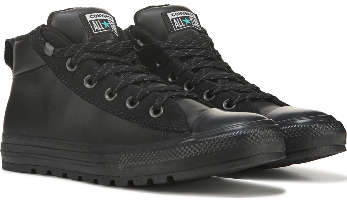 converse leather boots mens shoes
