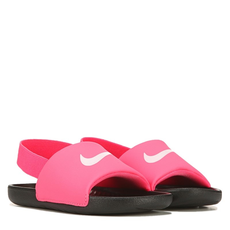 Nike Kids' Kawa Slide Sandal Baby/Toddler Sandals (Digital Pink/White) - Size 5.0 M