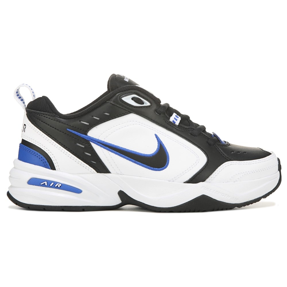 nike monarch blue black