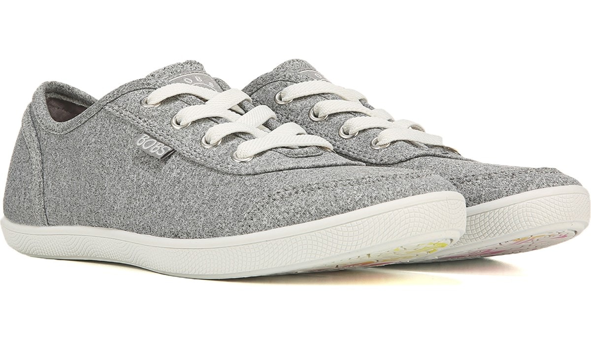 BOBS Be Cute Slip On Sneaker Grey 