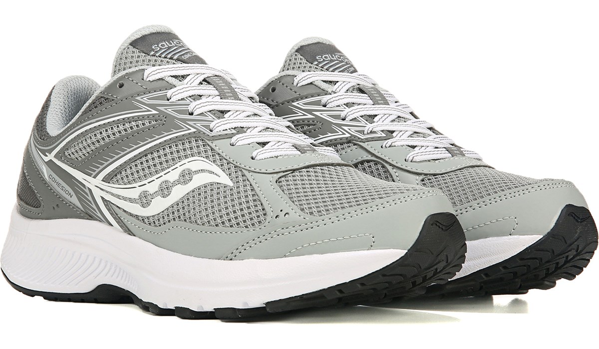 saucony grey sneakers