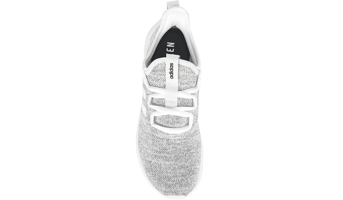 White adidas hotsell cloudfoam shoes