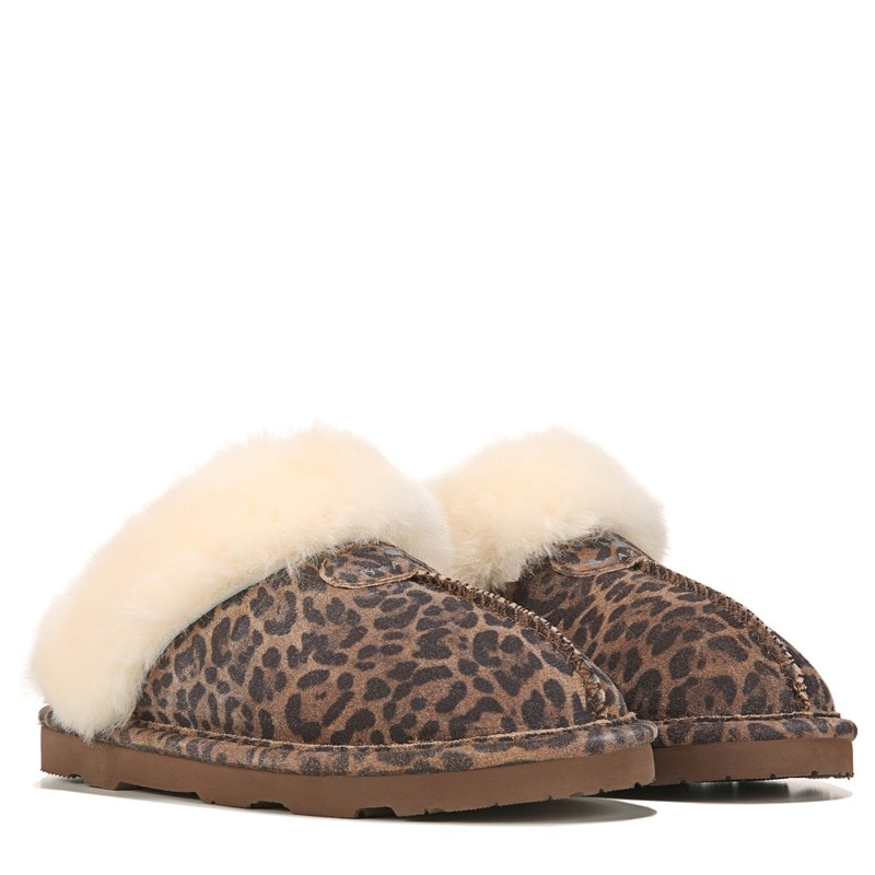 bearpaw cheetah slippers