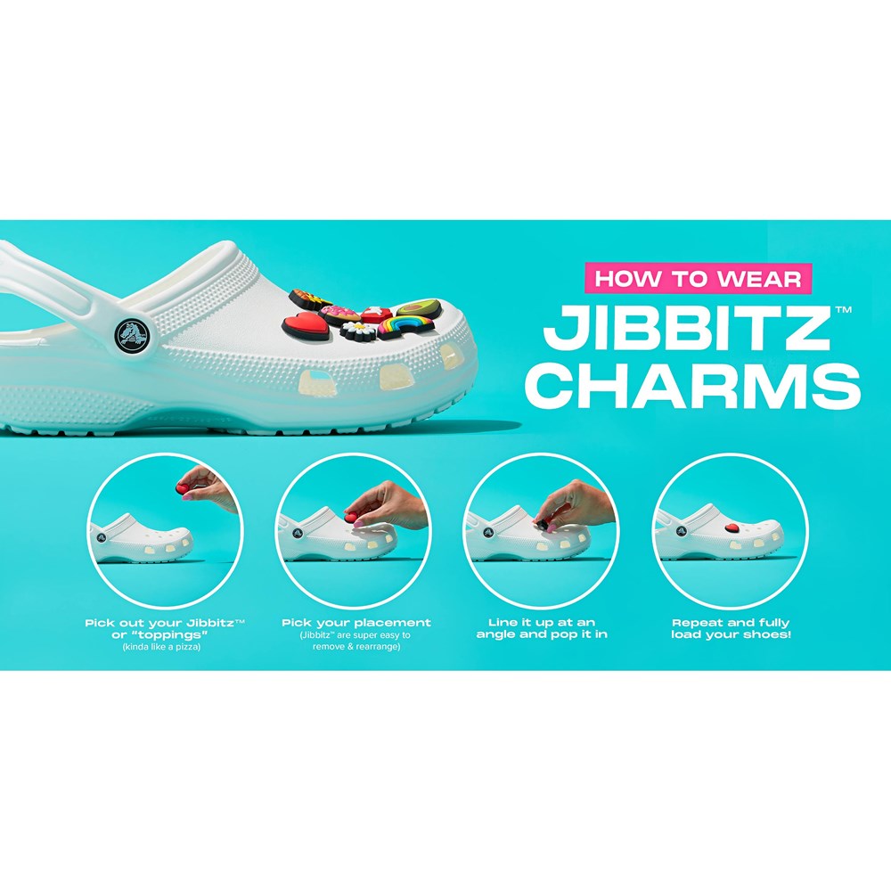 Show off Your Jibbitz™ Charms with the New Crocs Classic Flip