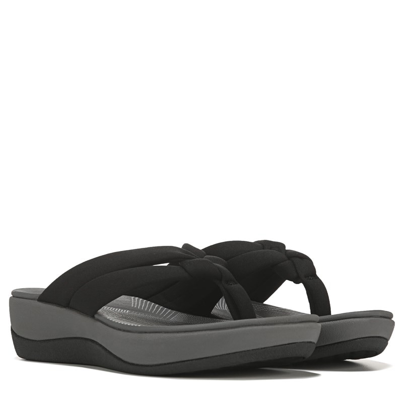 Clarks Women's Arla Kaylie Flip Flop Sandals (Black) - Size 5.0 M