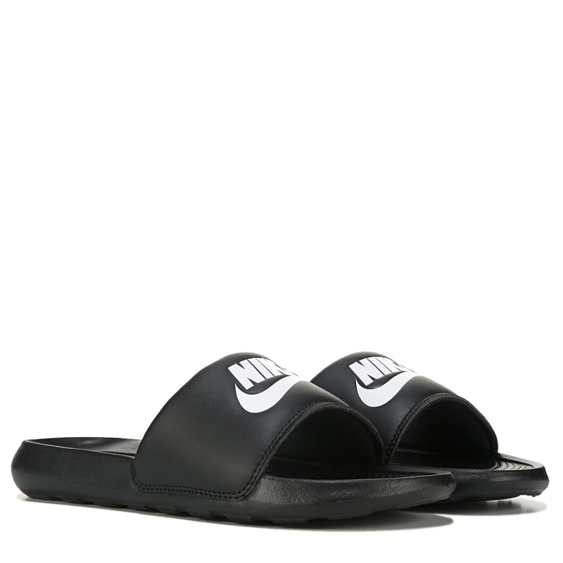 Nike Women's Victori One Slide Sandals (Black/White) - Size 9.0 M